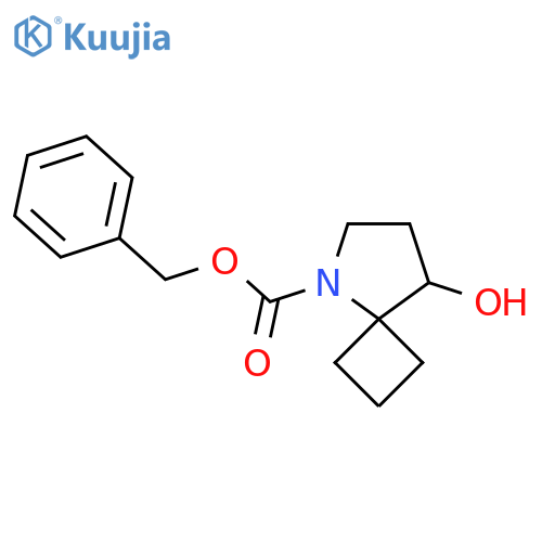 Benzyl 8-hydroxy-5-azaspiro[3.4]octane-5-carboxylate structure