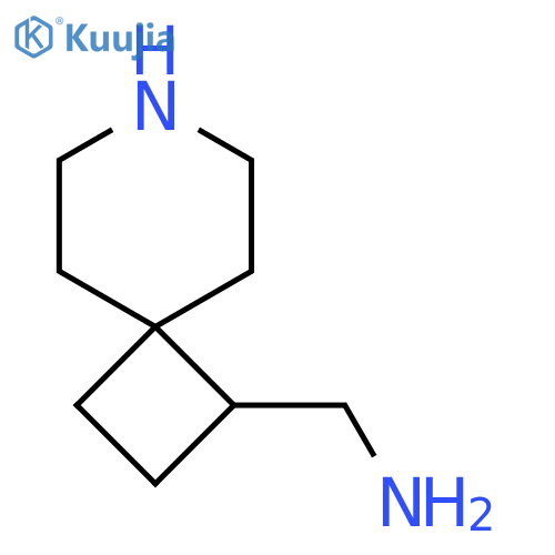 1-{7-azaspiro3.5nonan-1-yl}methanamine structure