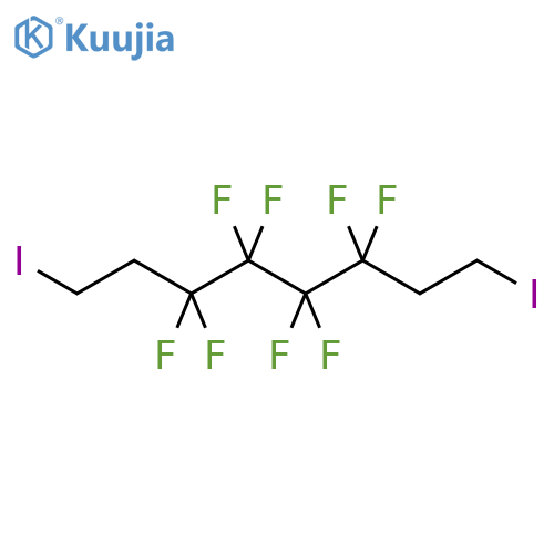 Octane,3,3,4,4,5,5,6,6-octafluoro-1,8-diiodo- structure