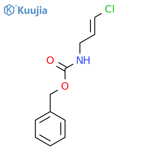 benzyl N-(3-chloroprop-2-en-1-yl)carbamate structure
