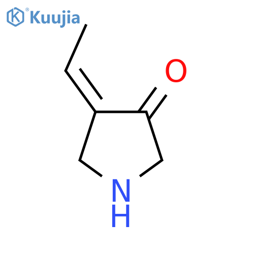 (4Z)-4-ethylidenepyrrolidin-3-one structure