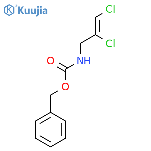 benzyl N-(2,3-dichloroprop-2-en-1-yl)carbamate structure