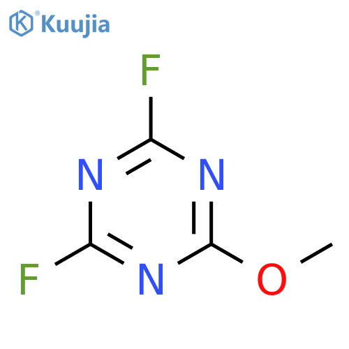 1,3,5-Triazine,2,4-difluoro-6-methoxy-(9CI) structure