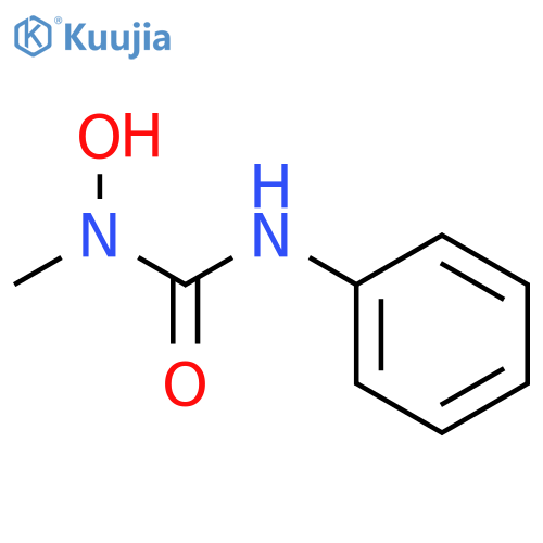 Urea,N-hydroxy-N-methyl-N'-phenyl- structure