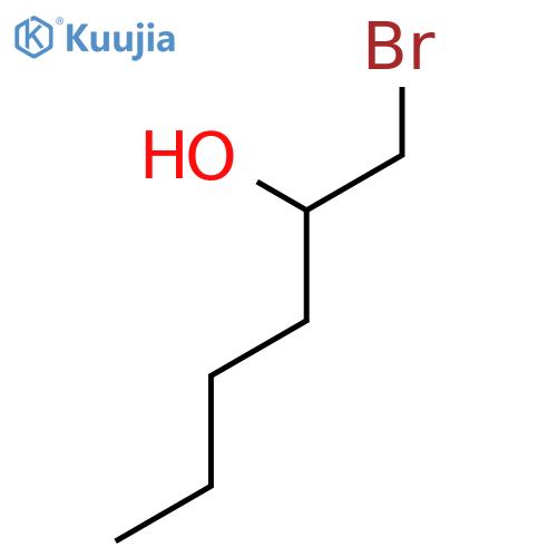 1-bromohexan-2-ol structure