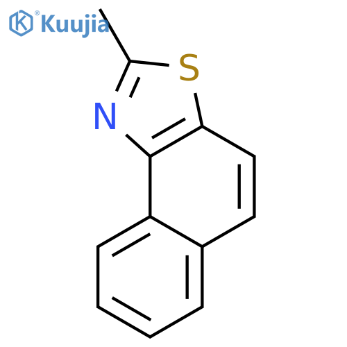 2-methylnaphtho1,2-d1,3thiazole structure