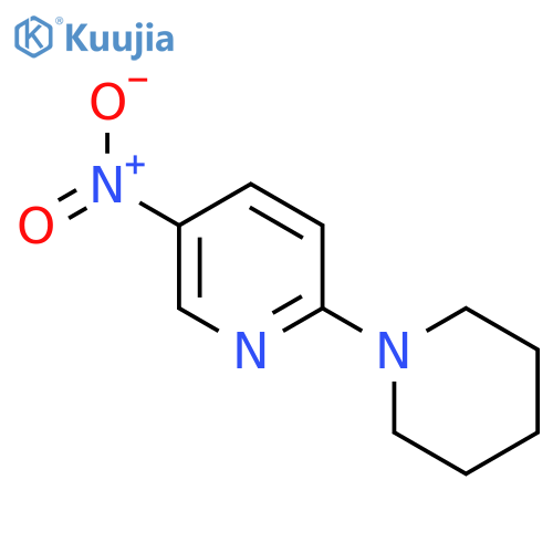 5-Nitro-2-piperidin-1-ylpyridine structure