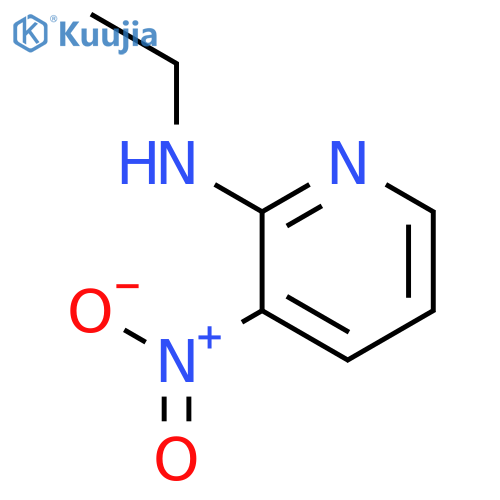 2-Ethylamino-3-nitropyridine structure