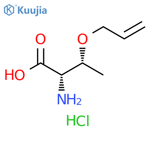 (2S,3R)-3-(Allyloxy)-2-aminobutanoic acid hydrochloride structure