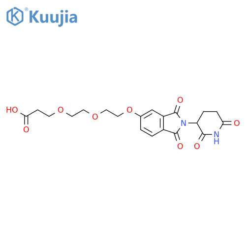 Thalidomide-PEG3-COOH structure