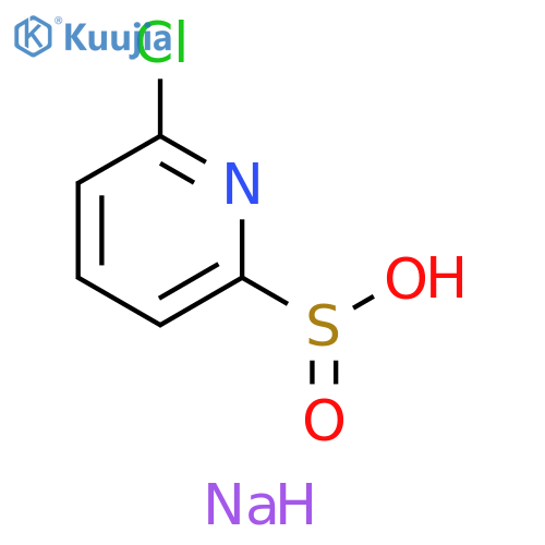 Sodium 6-chloropyridine-2-sulfinate structure