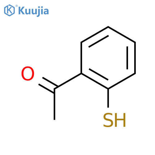 2′-Mercaptoacetophenone structure