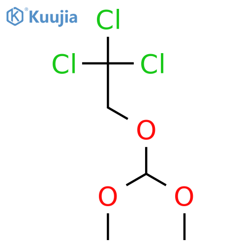 Ethane, 1,1,1-trichloro-2-(dimethoxymethoxy)- structure