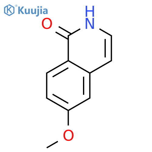 6-methoxy-1,2-dihydroisoquinolin-1-one structure