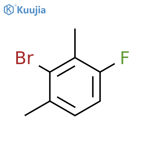 2-Bromo-4-fluoro-1,3-dimethylbenzene structure