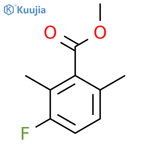 Methyl 2,6-dimethyl-3-fluorobenzoate structure