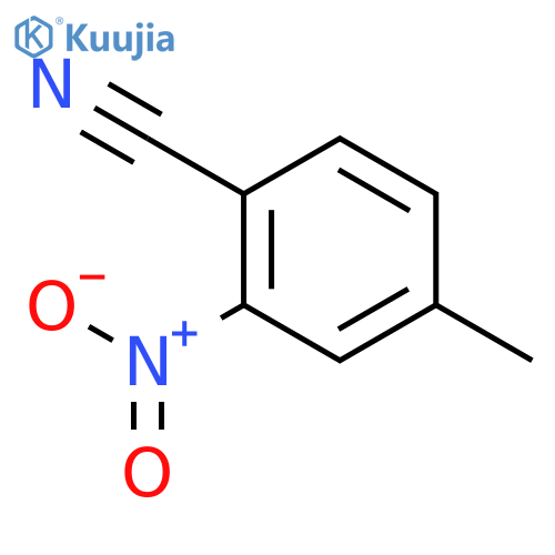 4-Methyl-2-nitrobenzonitrile structure