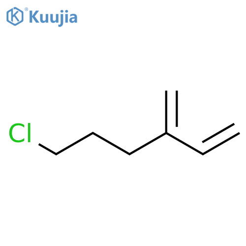 1-Hexene, 6-chloro-3-methylene- structure