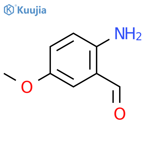 2-Amino-5-methoxybenzaldehyde structure