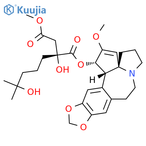 Homoharringtonine structure