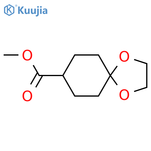 Methyl 1,4-dioxaspiro[4.5]decane-8-carboxylate structure
