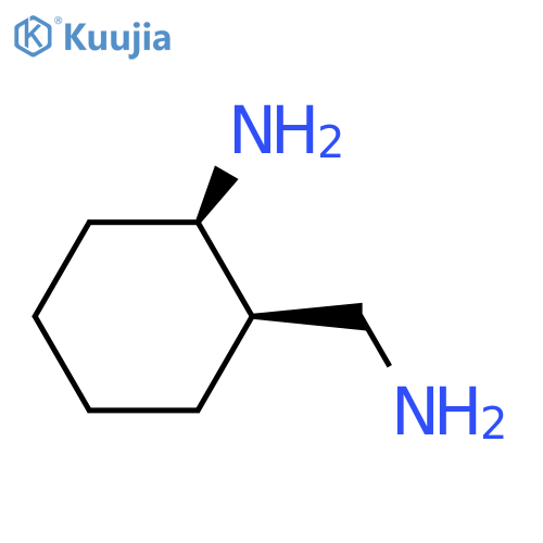(1R,2R)-2-(aminomethyl)cyclohexan-1-amine structure
