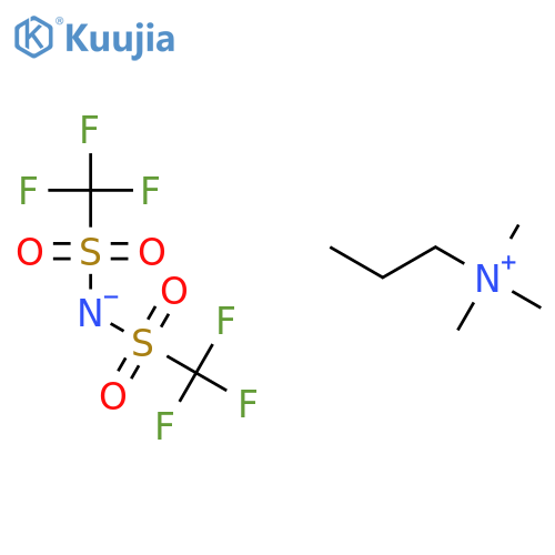 Trimethylpropylammonium Bis(trifluoromethanesulfonyl)imide structure