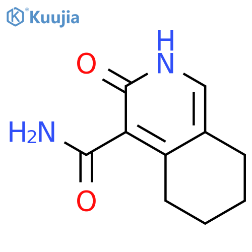 3-oxo-5,6,7,8-tetrahydro-2H-isoquinoline-4-carboxamide structure