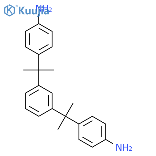 1,3-Bis[2-(4-aminophenyl)-2-propyl]benzene structure