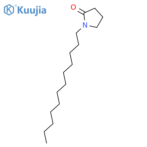 1-Dodecyl-2-pyrrolidinone structure