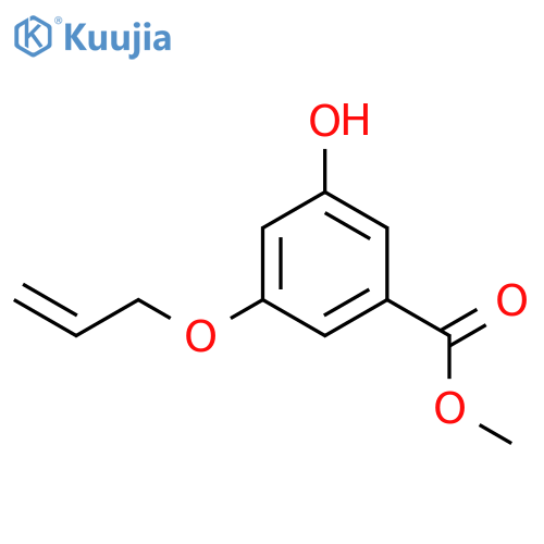 methyl 3-(allyloxy)-5-hydroxybenzoate structure