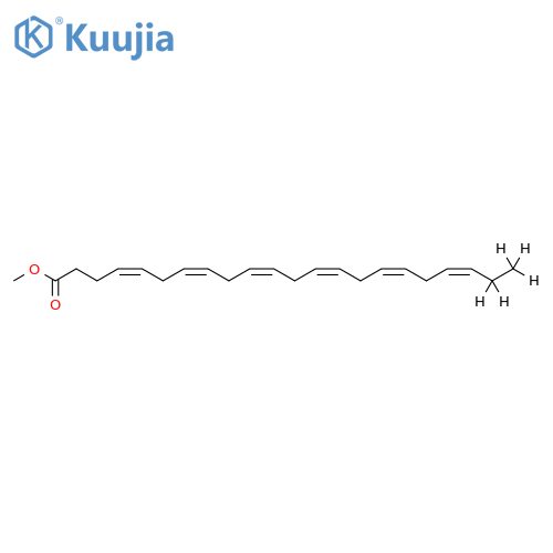 4,7,10,13,16,19-Docosahexaenoic-21,21,22,22,22-d5 acid, methyl ester, (4Z,7Z,10Z,13Z,16Z,19Z)- structure