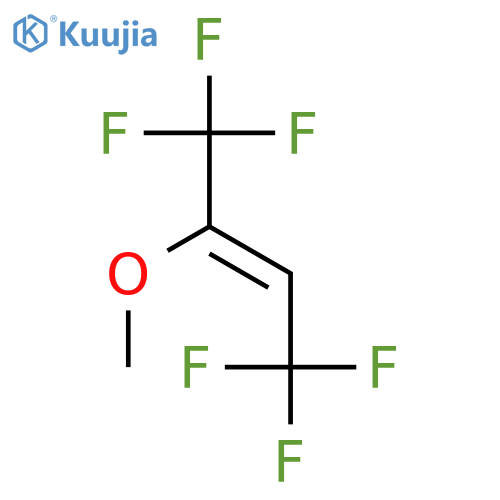 2-Butene, 1,1,1,4,4,4-hexafluoro-2-methoxy-, (E)- structure