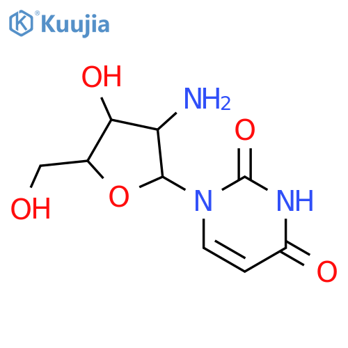 2'-Amino-2'-deoxyuridine structure