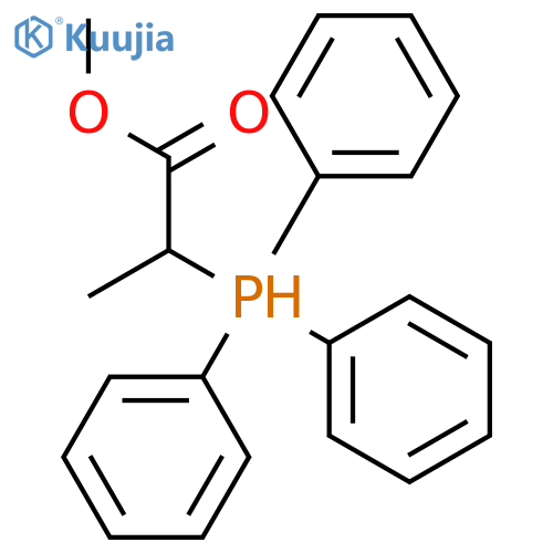 Methyl 2-(triphenylphosphoranyl)propanoate structure