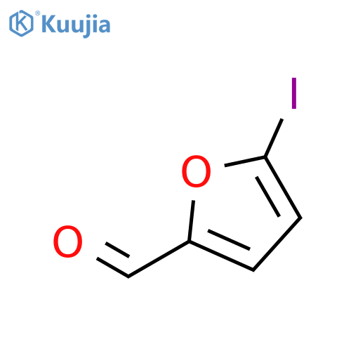 5-iodofuran-2-carbaldehyde structure