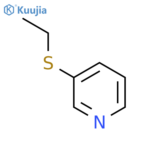 3-Ethylthiopyridine structure