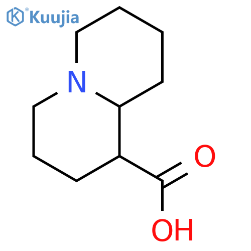 2H-Quinolizine-1-carboxylicacid, octahydro-, (1S,9aR)- structure