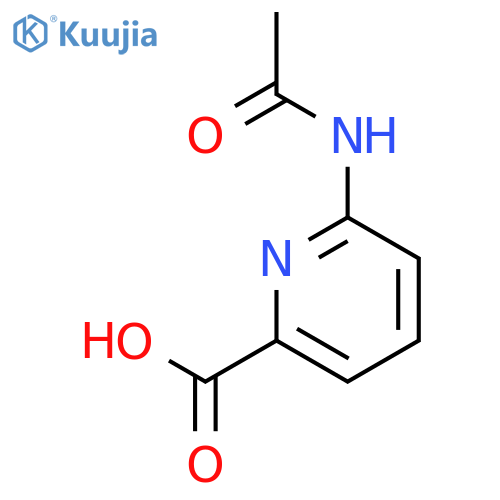 6-Acetamidopicolinic acid structure