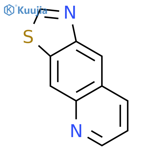 Thiazolo[4,5-g]quinoline(8CI,9CI) structure