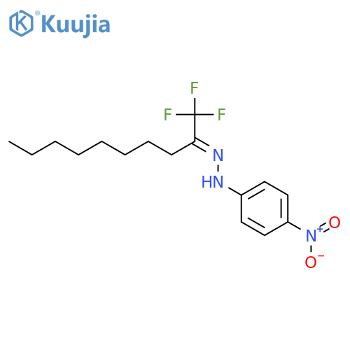 2-Decanone, 1,1,1-trifluoro-, (4-nitrophenyl)hydrazone structure