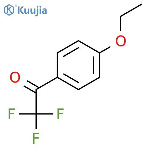 4'-ethoxyl-2,2,2-trifluoroacetophenone structure