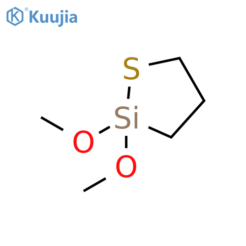 1-Thia-2-silacyclopentane,2,2-dimethoxy- structure