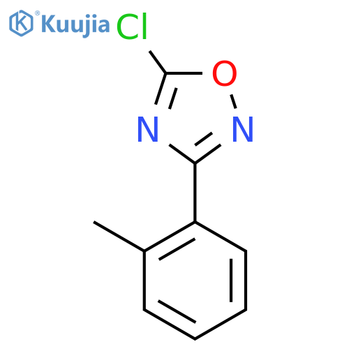 5-Chloro-3-(2-methylphenyll)-1,2,4-oxadiazole structure