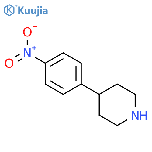 4-(4-Nitrophenyl)piperidine structure