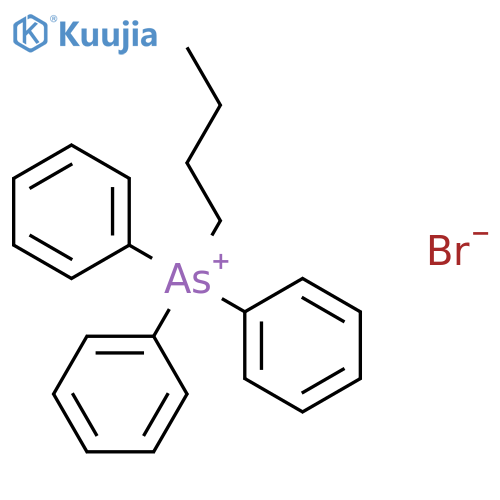 Arsonium, butyltriphenyl-, bromide structure
