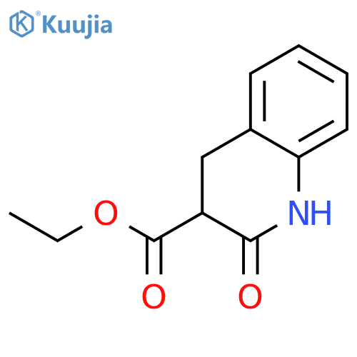 Ethyl 2-oxo-1,2,3,4-tetrahydroquinoline-3-carboxylate structure