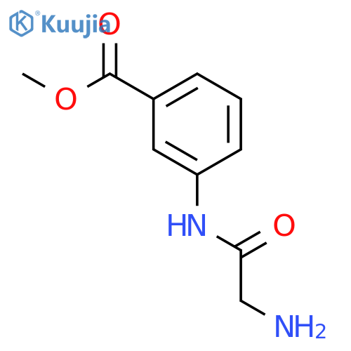 methyl 3-(glycylamino)benzoate structure