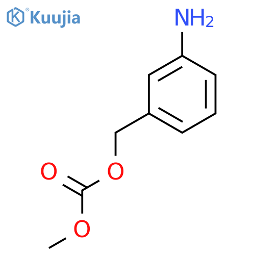 (3-aminophenyl)methyl methyl carbonate structure