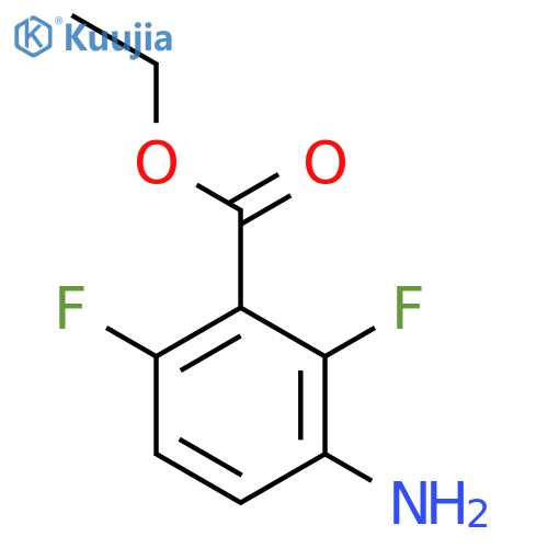 ethyl 3-amino-2,6-difluorobenzoate structure